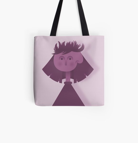 Messy Hair Day All Over Print Tote Bag