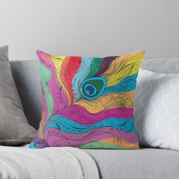 Item preview, Colorful peacock feather ! designed and sold by Ashwini Amur.