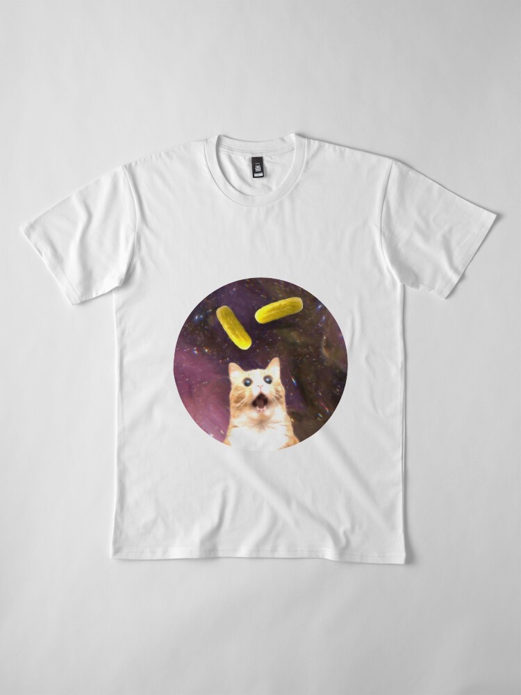 Alternate view of Pickle Cat Premium T-Shirt