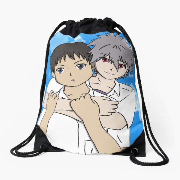 Item preview, Shinji + Kaworu designed and sold by kiran-freak.