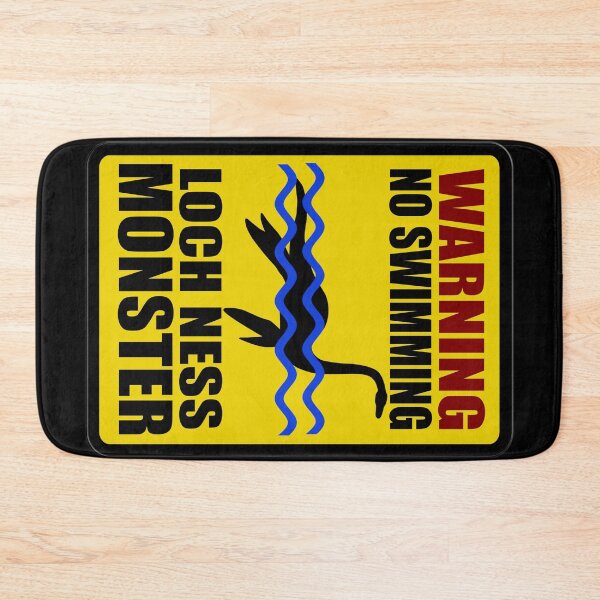 Item preview, WARNING, Loch Ness MONSTER designed and sold by PapaSquatch.