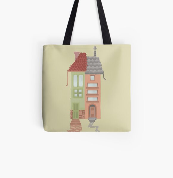 European Architecture All Over Print Tote Bag
