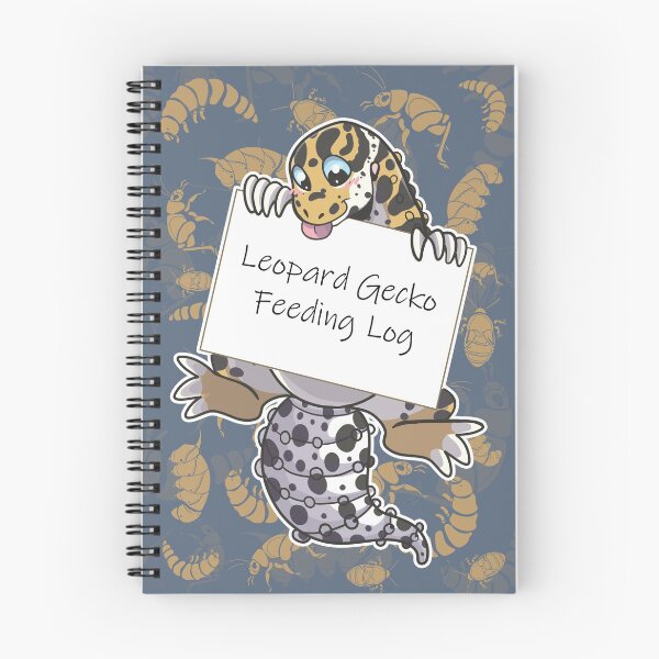 Item preview, Leopard gecko feeding log designed and sold by ymia.