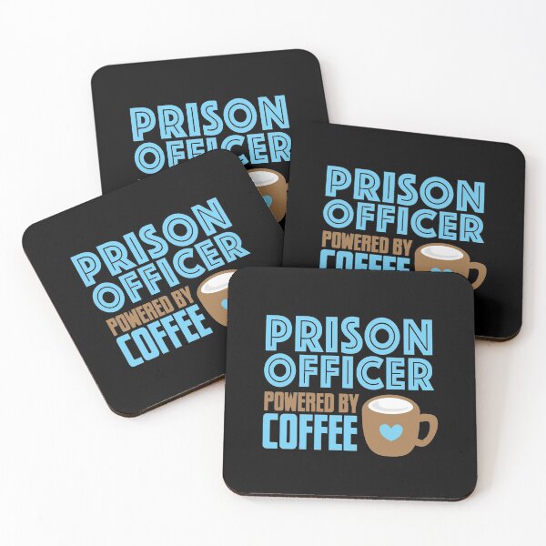 Item preview, Prison officer powered by coffee designed and sold by jazzydevil.