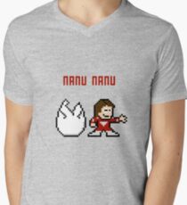8bit Mork, Robin Williams Men's V-Neck T-Shirt