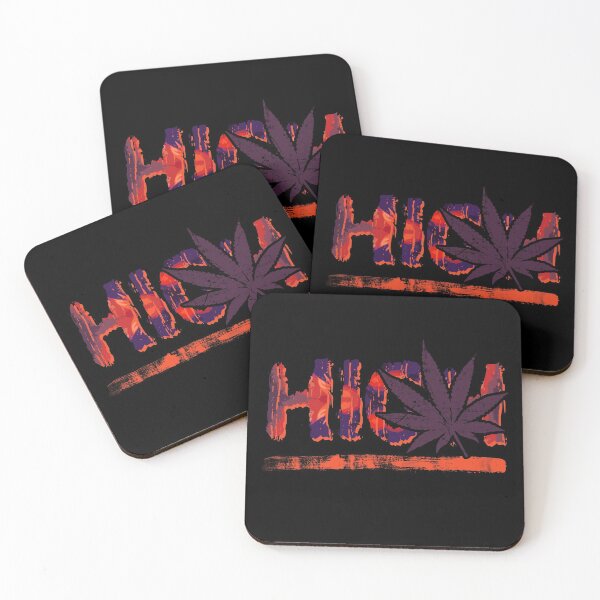 Item preview, High Purple Weed Leaf designed and sold by EddieBalevo.