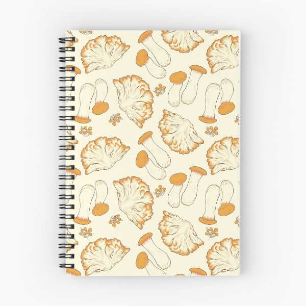 Item preview, Mushrooms Repeating Pattern Cream Version designed and sold by NiceButton.