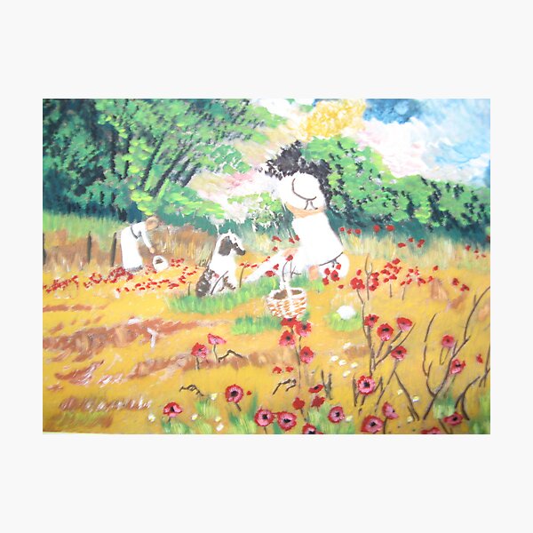 Artikelvorschau, Poppy field 2 entworfen und verkauft von coolart.