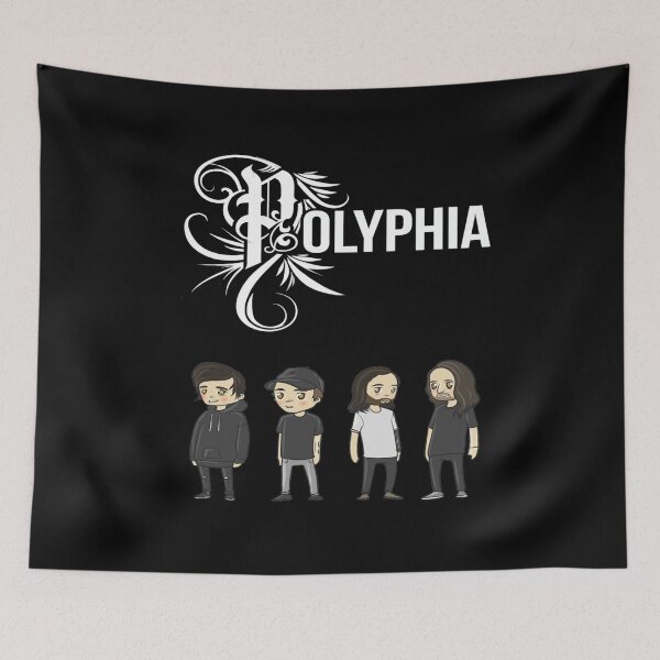 Aperçu de l'œuvre groupe polyphia - conception graphique créée et vendue par Merchall  store.