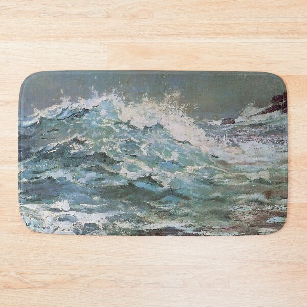 Item preview, Waves on a stormy sea artwork designed and sold by Vintage Designs +.