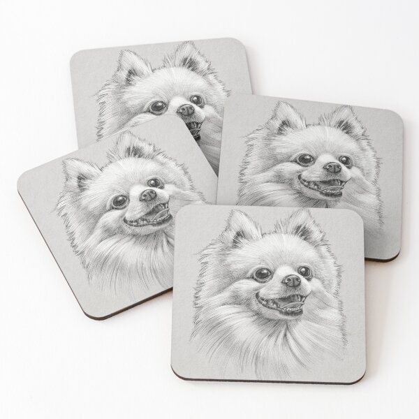 Item preview, Smiling Dog (Pomeranian) designed and sold by tutuart.