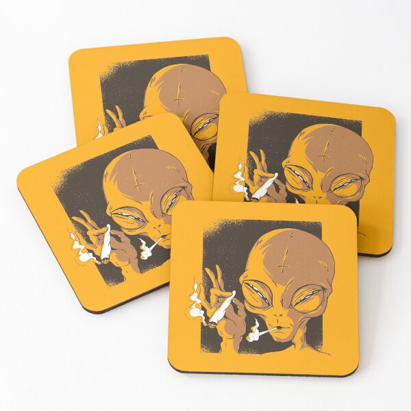 Item preview, Smoking Alien Weed designed and sold by Blacklasch.