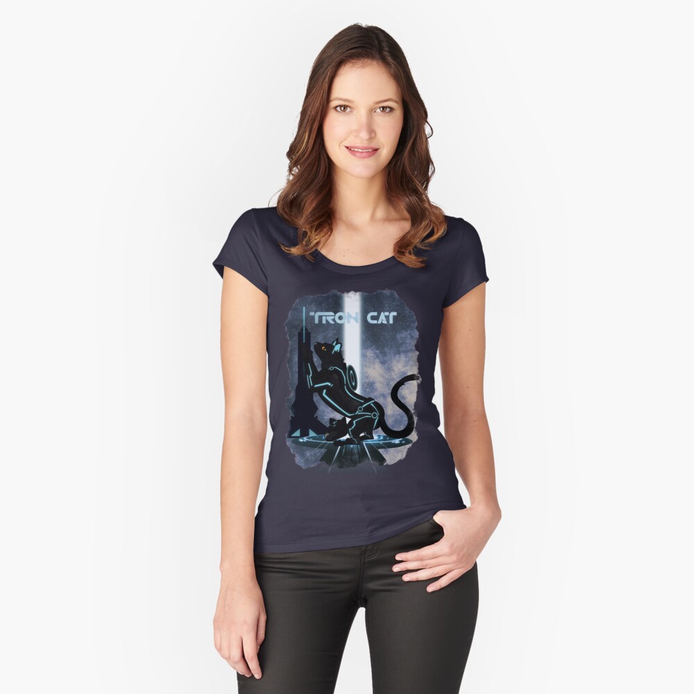 tron cat t shirt