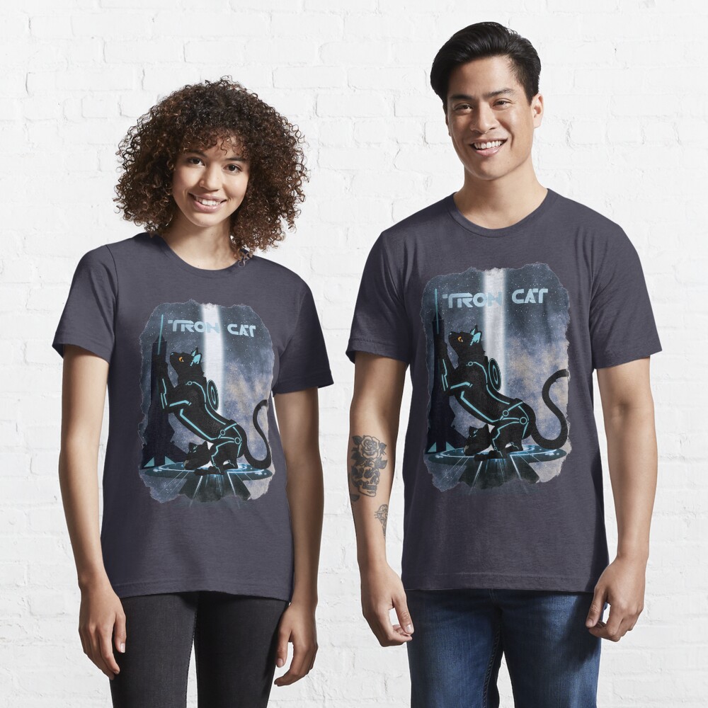 tron cat t shirt