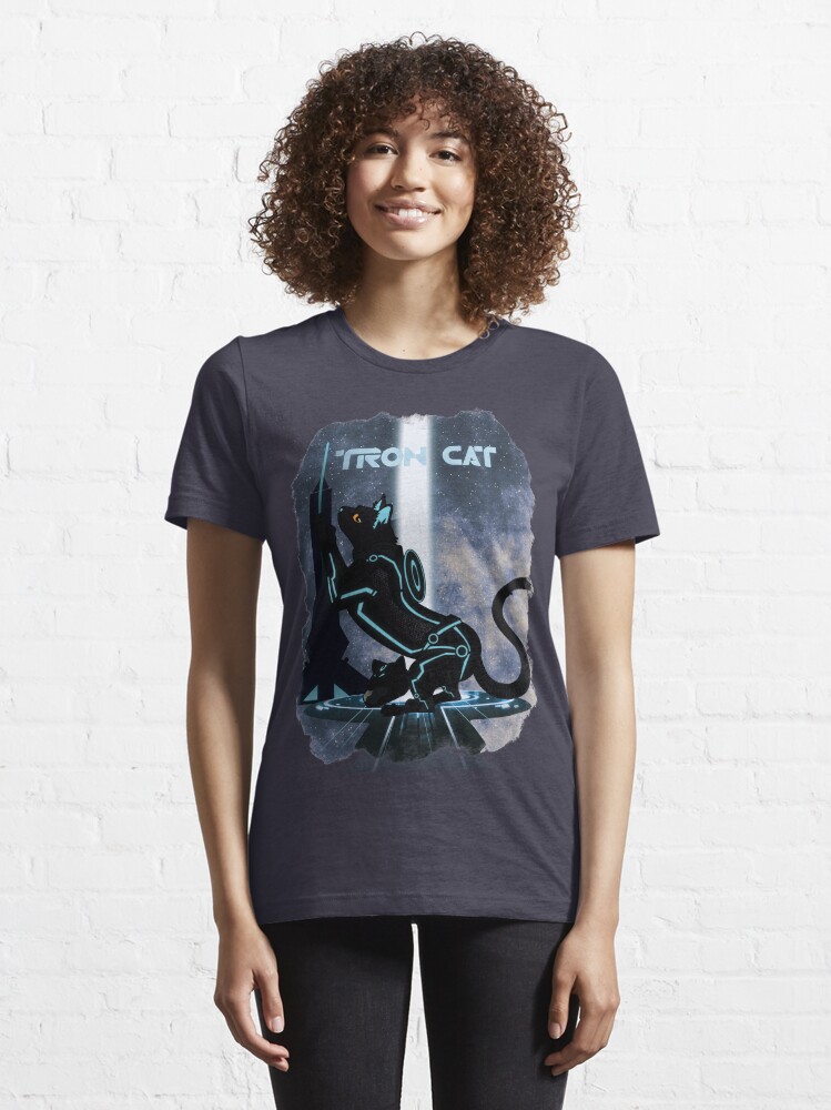 tron cat t shirt