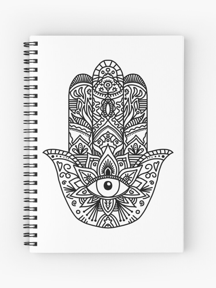 Cute Cow Pattern Black and White Spiral Notebook for Sale by trajeado14