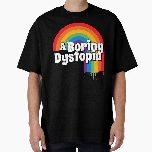Item preview, A Boring Dystopia designed and sold by HereticTees.