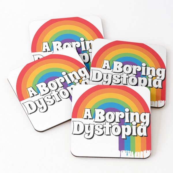 Item preview, A Boring Dystopia designed and sold by HereticTees.