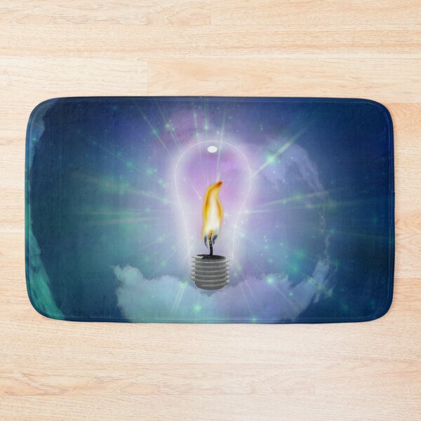 Item preview, Light Bulb with Flame designed and sold by rolffimages.