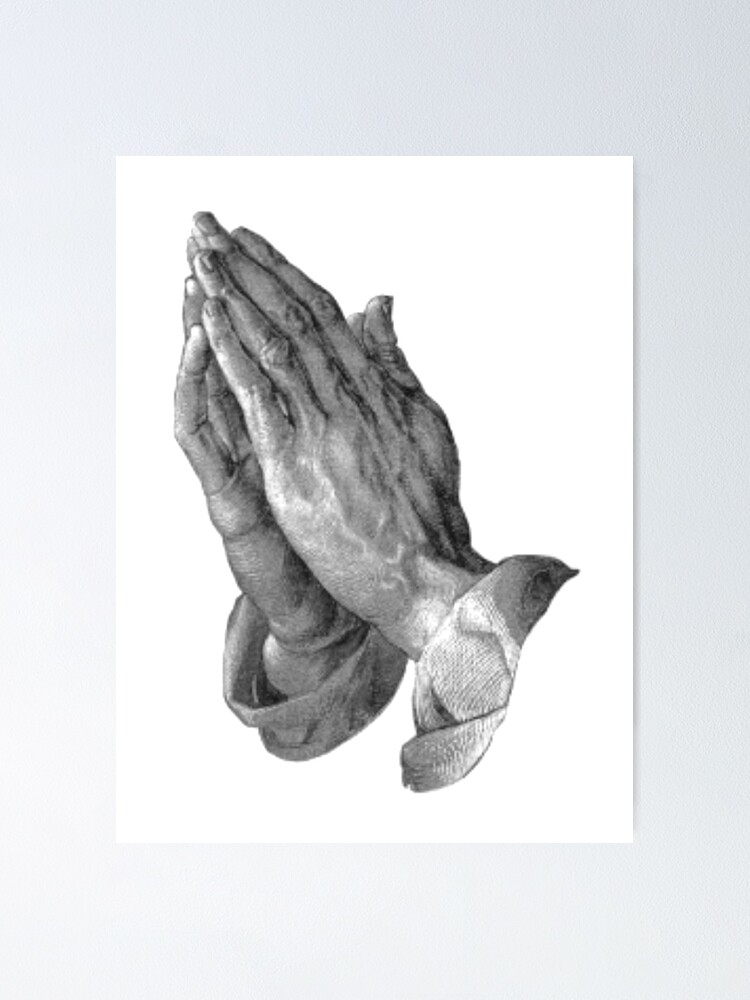 The Praying Hands Of The Apostle By Albrecht Durer 1508 Art Print Poster