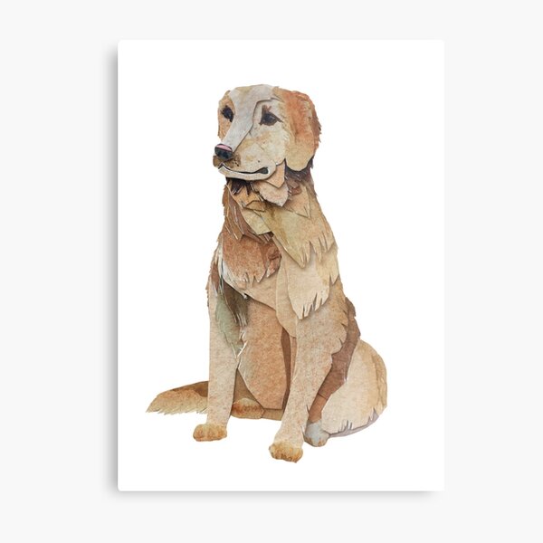 The Golden One Metal Print