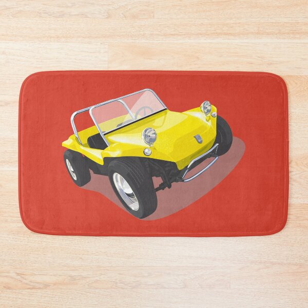 Item preview, Classic Manx beach buggy in yellow designed and sold by candc-retro.
