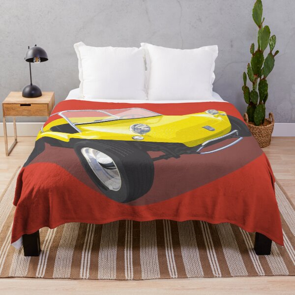Item preview, Classic Manx beach buggy in yellow designed and sold by candc-retro.