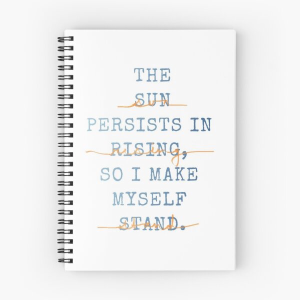 Item preview, Suzanne Collins Quote designed and sold by Delanie Ross.