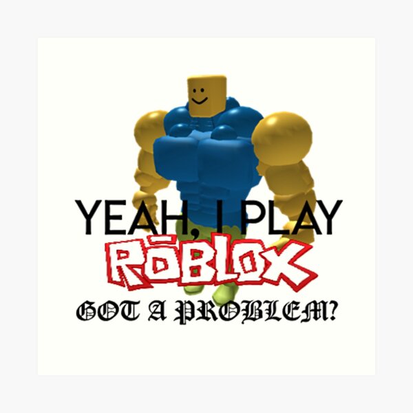 Yeah I Play Roblox Art Print By Whitewreath Redbubble - transparent shrek roblox