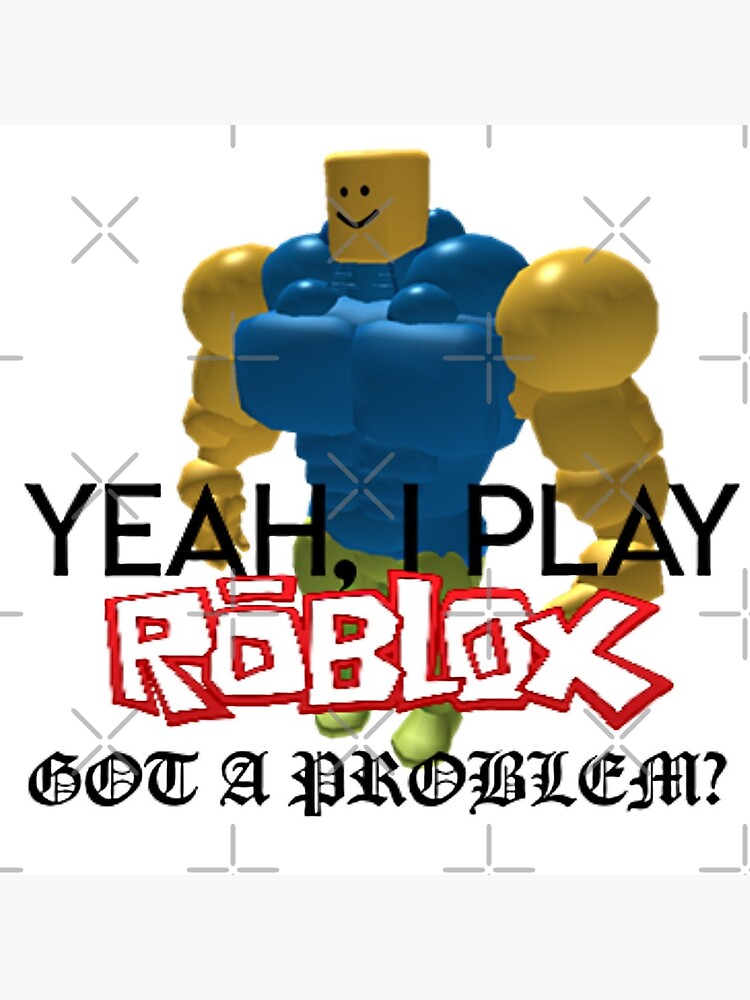Yeah I Play Roblox Greeting Card By Whitewreath Redbubble - 83 best roblox images roblox memes roblox funny play roblox
