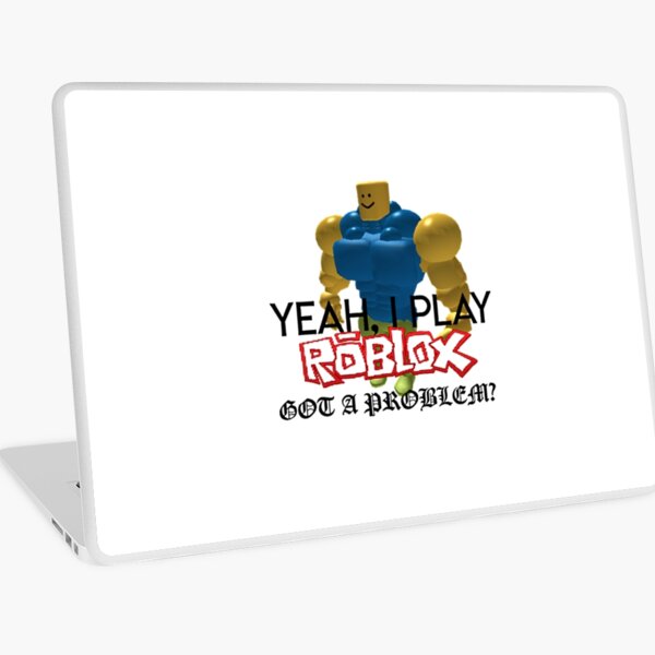 Yeah I Play Roblox Laptop Skin By Whitewreath Redbubble - how to play roblox on macbook air 2020