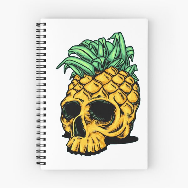 Item preview, Pineapple Skull designed and sold by dailygreentalk.