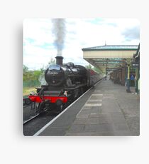 Loughborough Grand Central Station: 'The Elizabethan' Metal Print