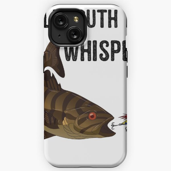 iPhone 12 mini Bass Fisherman Fishing for bass Tee Bass Whisperer Case