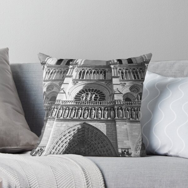 Item preview, Western Facade of Notre Dame designed and sold by Alex Cassels.