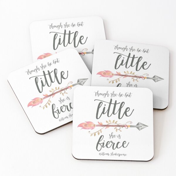 Item preview, Little and Fierce Shakespeare quote designed and sold by tiffne.