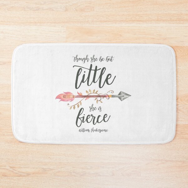 Item preview, Little and Fierce Shakespeare quote designed and sold by tiffne.