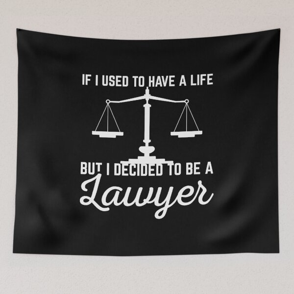 Item preview, Used To Have Life Decided To Be A Lawyer Gift designed and sold by haselshirt.
