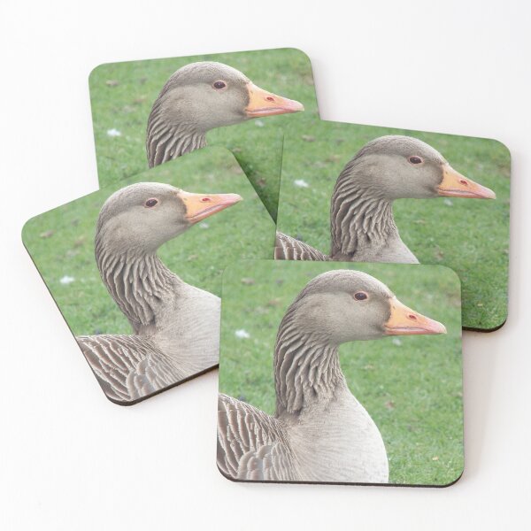 Item preview, Greylag Goose Portrait (Anser anser) designed and sold by FastRapidash.