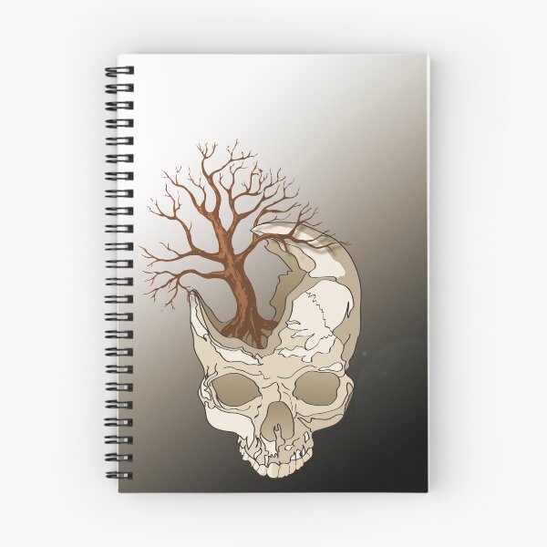 Item preview, Skull Tree Illustration designed and sold by papabaird.
