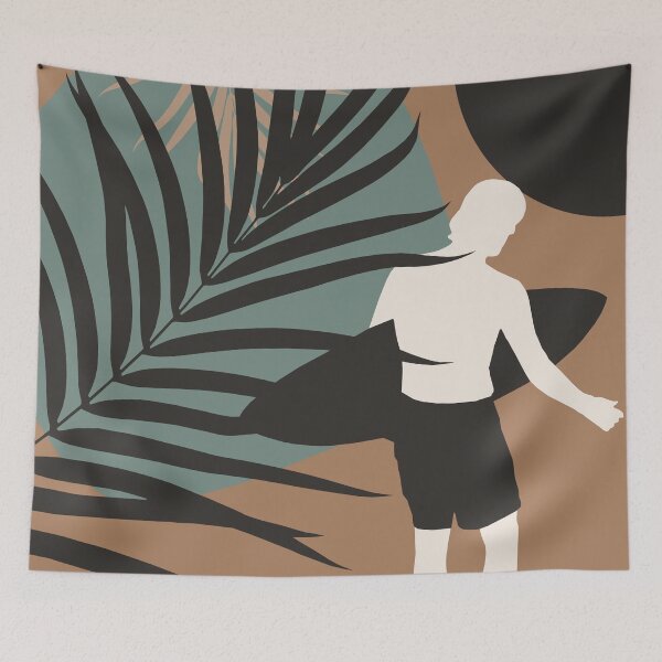 Item preview, Midnight Surfer Abstract Minimalism #1 #minimal #decor #art  designed and sold by Anita's & Bella's Art.