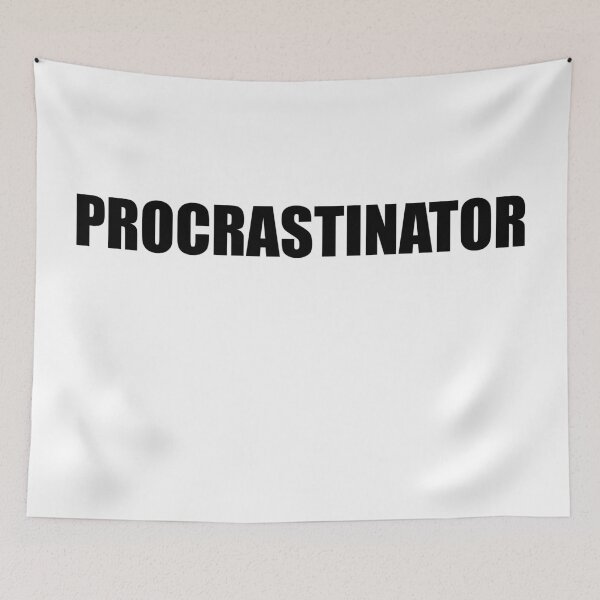 Item preview, procrastinator designed and sold by Zos Design.