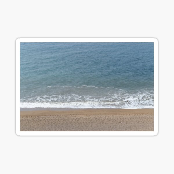 Birdseye beach Sticker