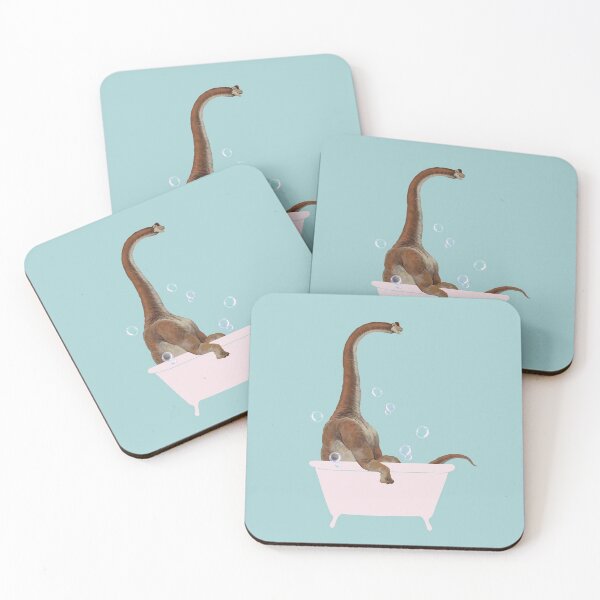 Item preview, Brachiosaurus in Bathtub designed and sold by bignosework.