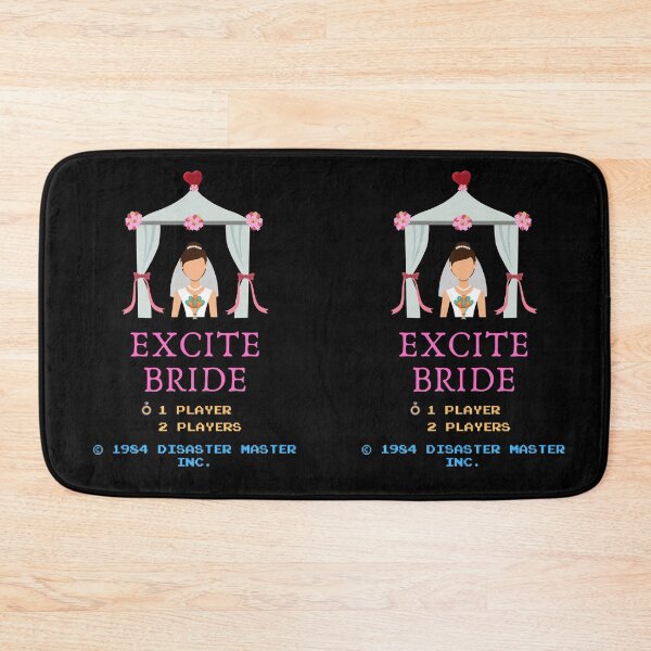 Item preview, Excite Bride Classic Video Game Title Screen designed and sold by Legit Hooligan.