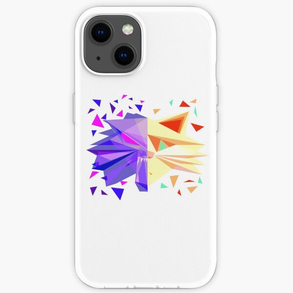 Wolf and the Feline iPhone Soft Case