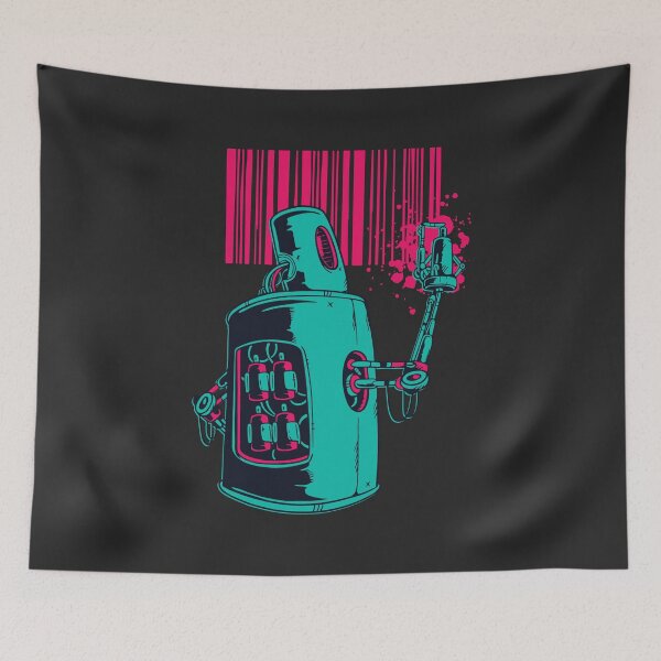 Item preview, Graffiti robot designed and sold by Vanditdesigns.