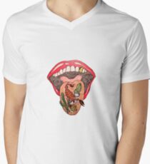 Dry Mouth in the Desert Men's V-Neck T-Shirt