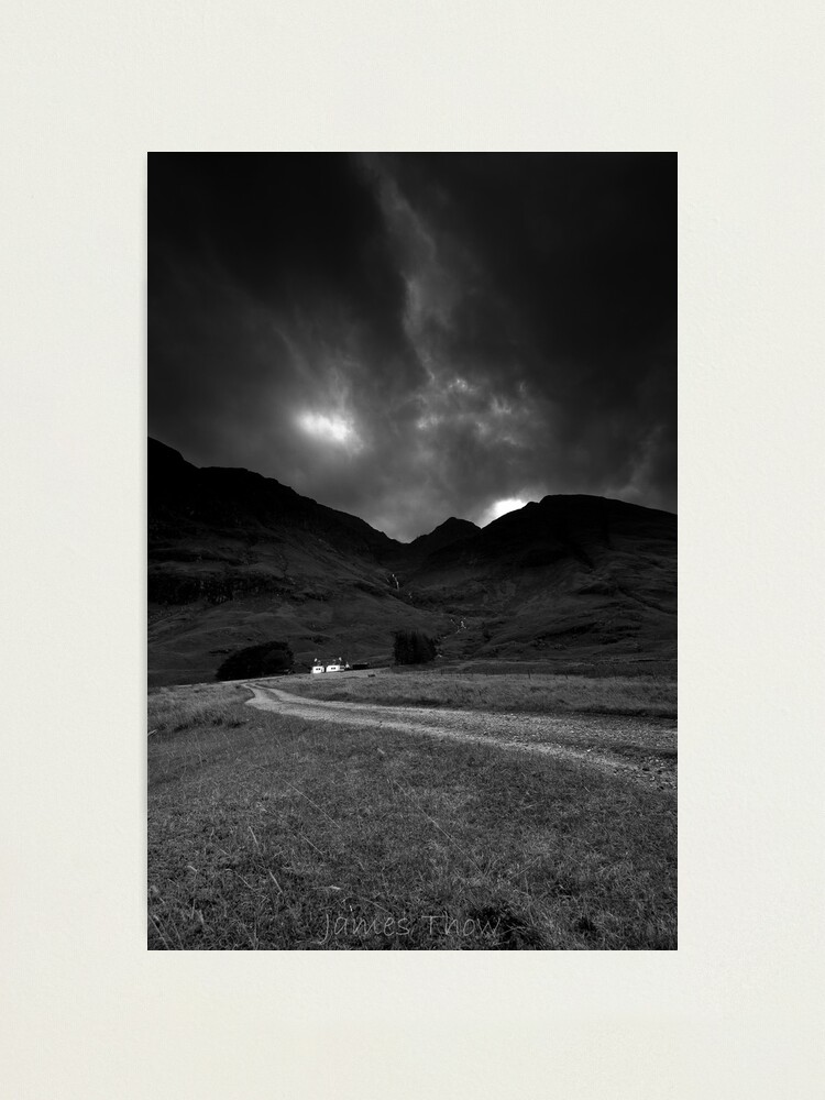 Alternate view of Twin cottages Photographic Print
