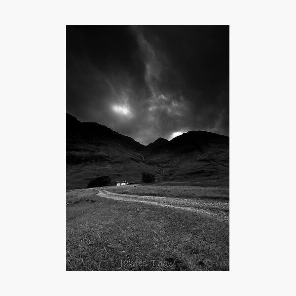 Twin cottages Photographic Print